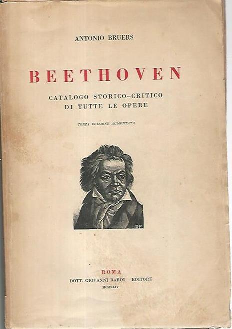Beethoven - Antonio Bruers - copertina