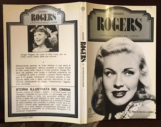 Ginger Rogers - Patrick McGilligan - copertina