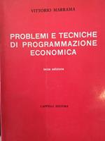 Problemi e tecniche di programmazione economica