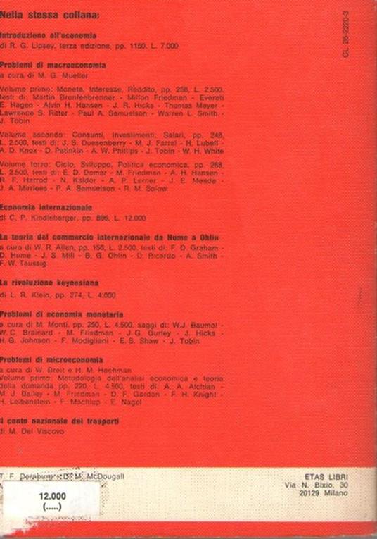 Macroeconomia seconda edizione - T. F. Dernburg - 2
