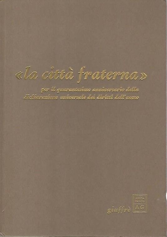 La città fraterna - Ugo Villani - copertina