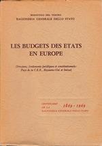 Les budgets des etats en Europe