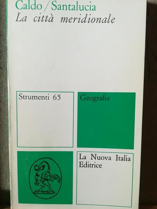La città meridionale - Costantino Caldo - copertina