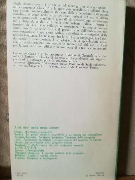 La città meridionale - Costantino Caldo - 2