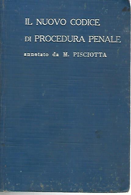 Il nuovo codice di procedura penale