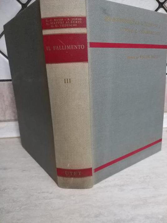 Il fallimento - copertina