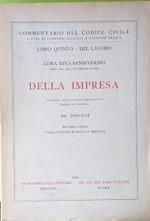 LIbro Quinto - del Lavoro: della Impresa art. 2060-0134