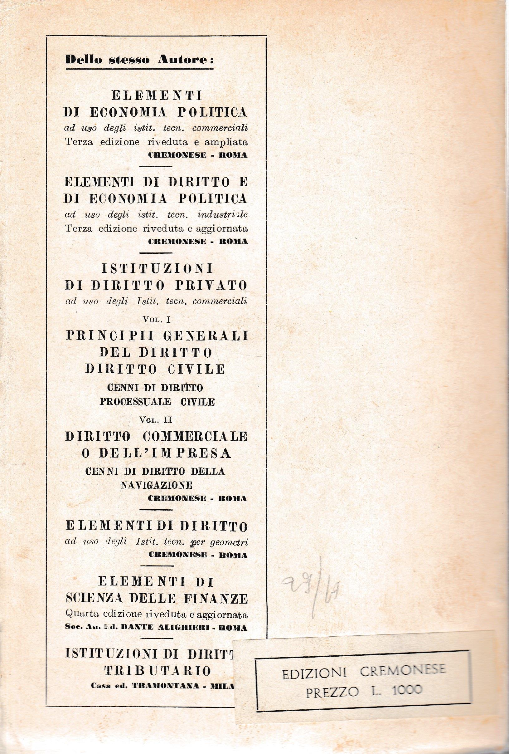 Istituzioni di Diritto Pubblico