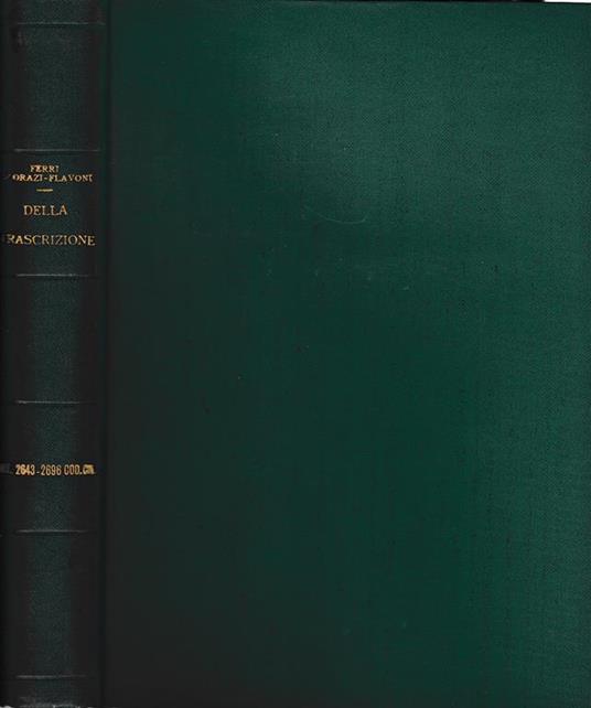 Libro sesto. Tutela dei diritti art. 2643-2696 - Liana Ferri - copertina