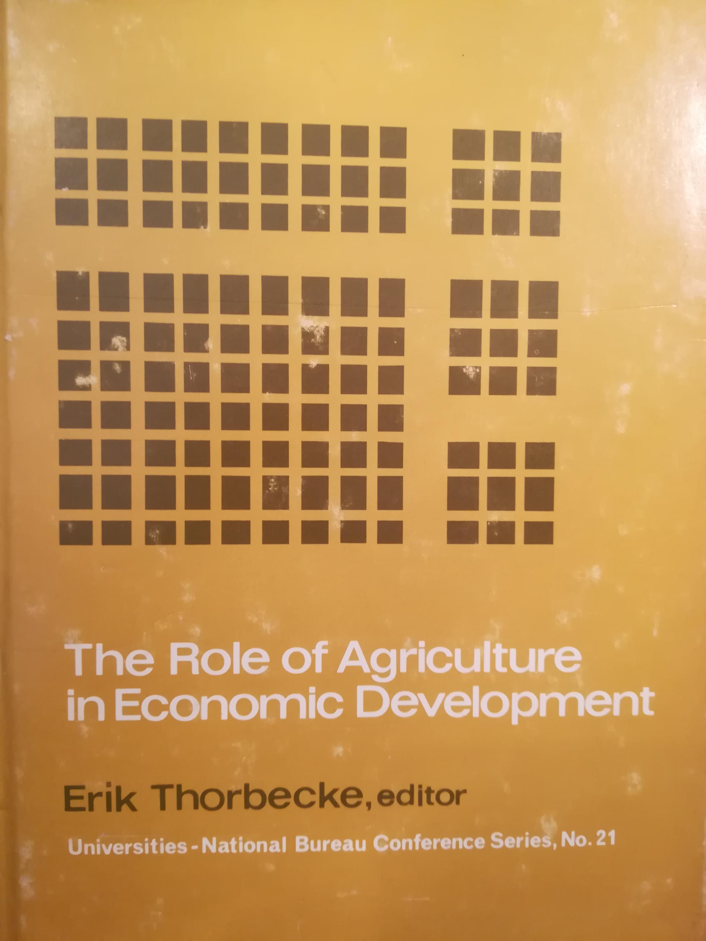 The Role of Agriculture in Economic Development