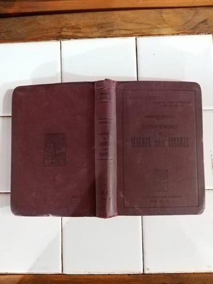 Compendio di scienza delle finanze - Emanuele Morselli - copertina