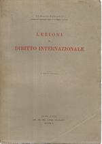 Lezioni di diritto internazionale. Parte prima