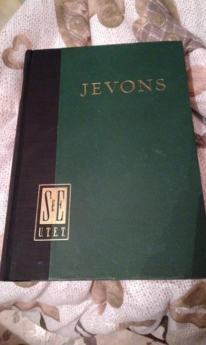 TEORIA ECONOMIA POLITICA - W. Stanley Jevons - copertina