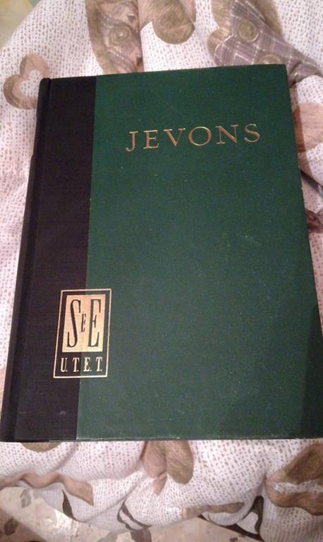 TEORIA ECONOMIA POLITICA - W. Stanley Jevons - copertina