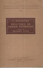 Dell'dea di legge naturale