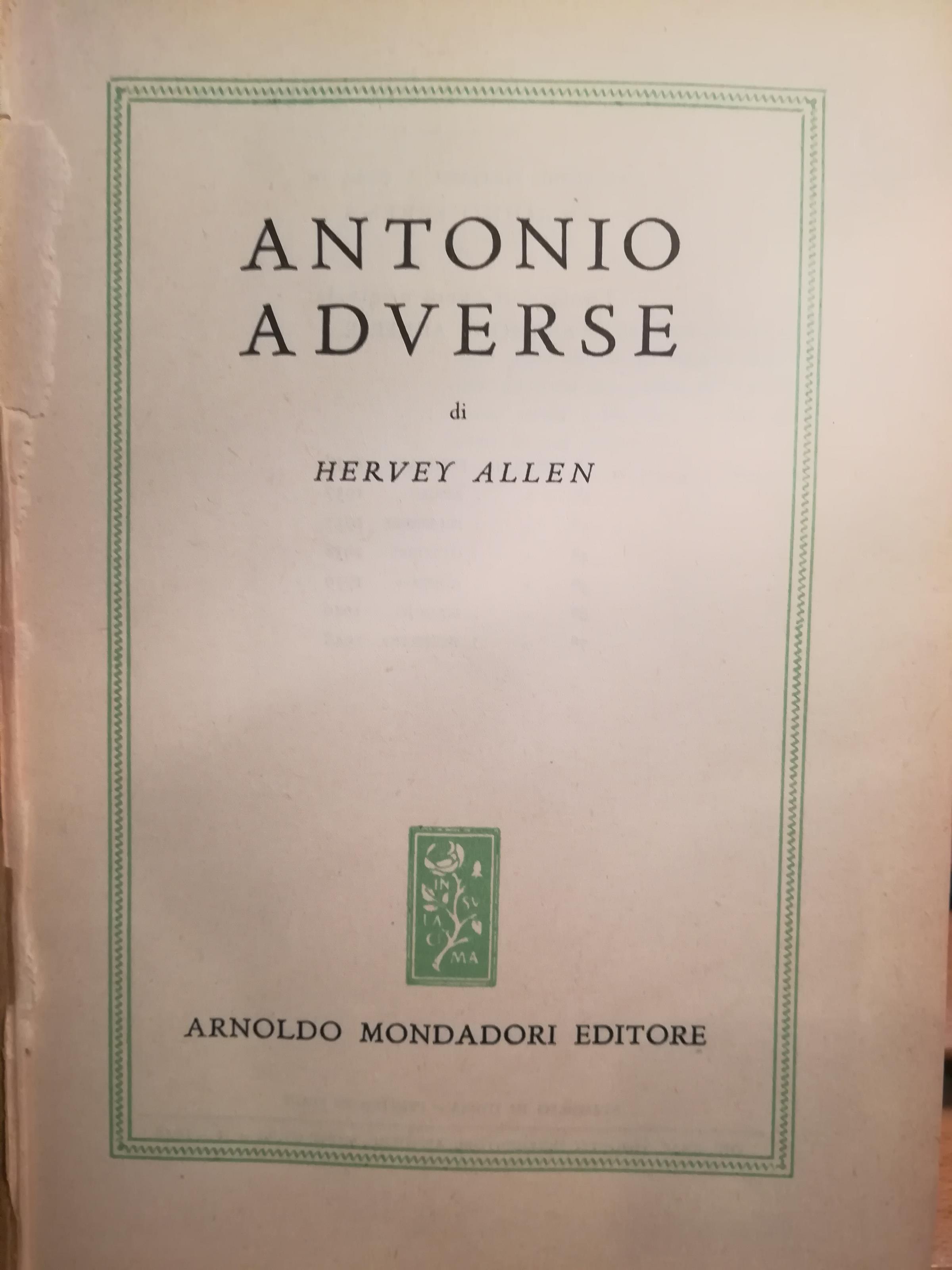 Antonio Adverse