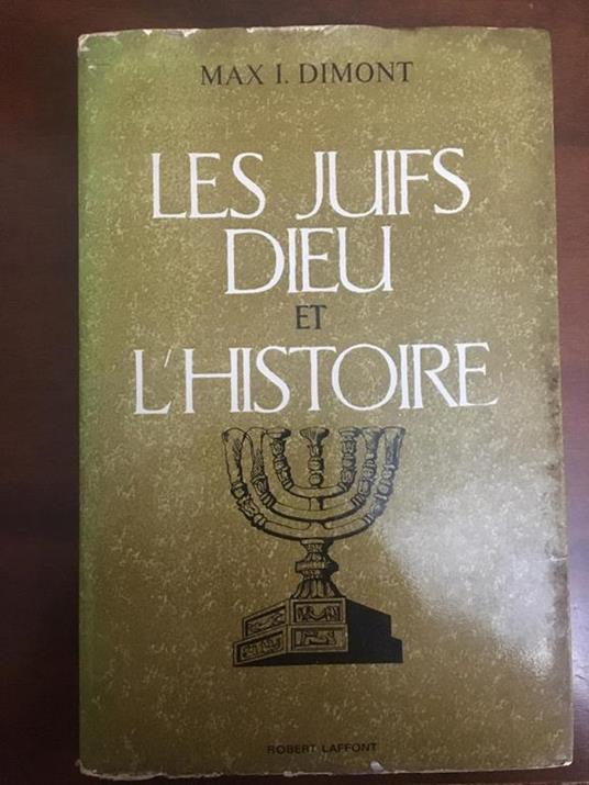 Les Juifs Dieu et l'historie - copertina