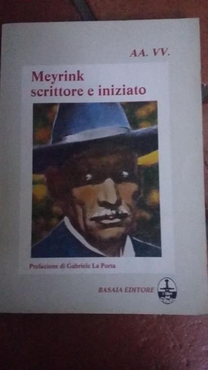 Meyrink scrittore e iniziato - copertina