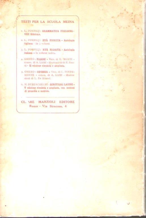 Grammatica della lingua italiana - Luigi Pompilj - 2