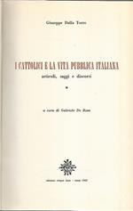I cattolici e la vita pubblica italiana