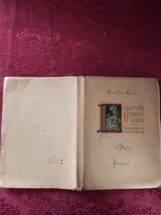 Leggende Francescane - Maria Luisa Fiumi - copertina