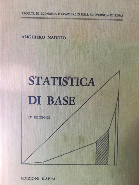 Statistica di base - Alighiero Naddeo - copertina