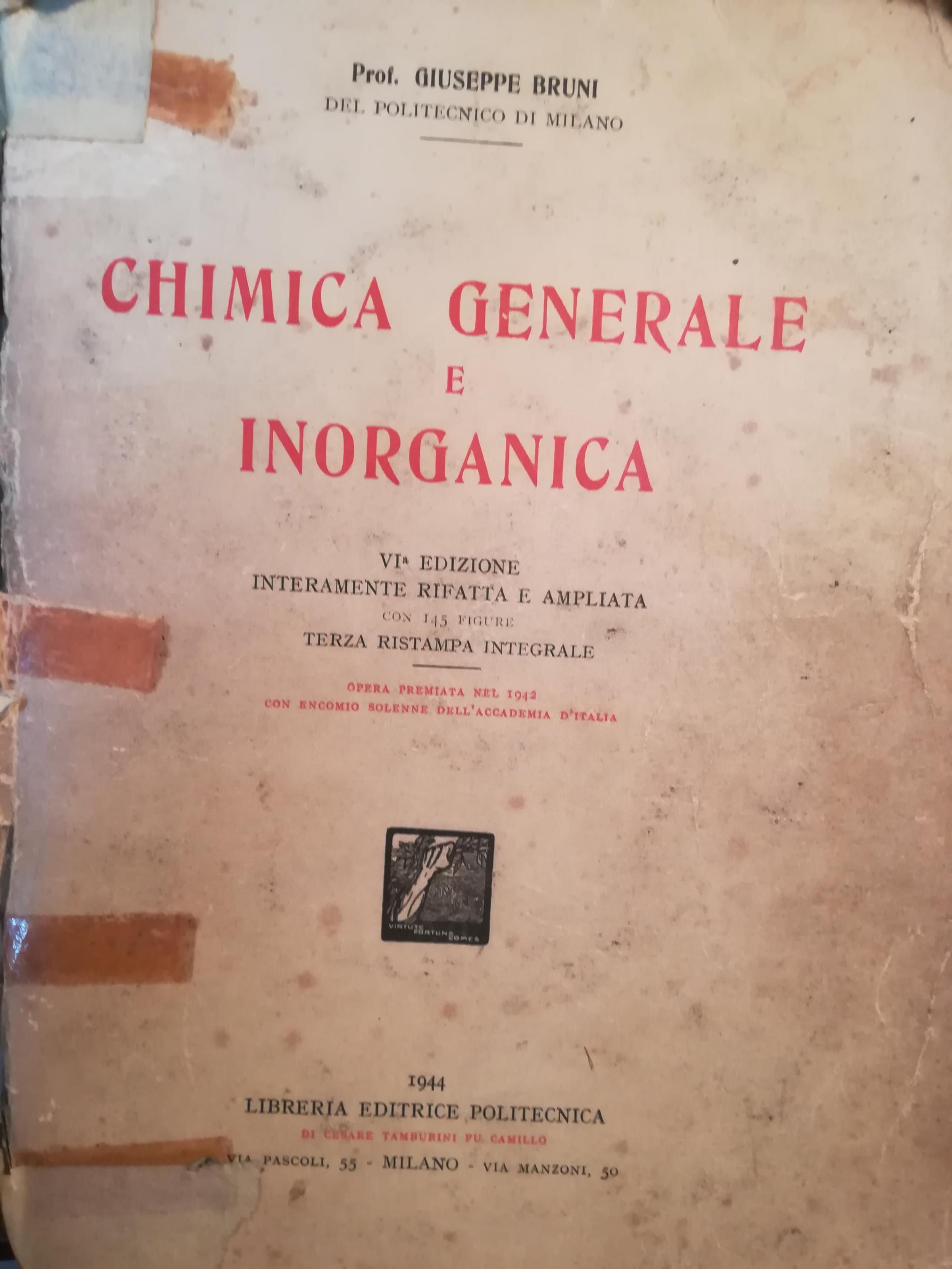 Chimica generale e inorganica