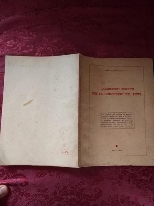 I documenti segreti - copertina