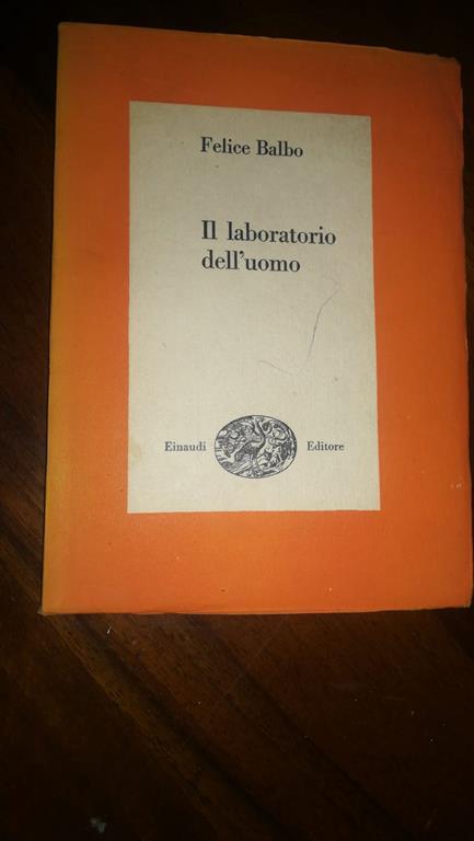 Il laboratorio dell'uomo - Fausto Balbo - copertina