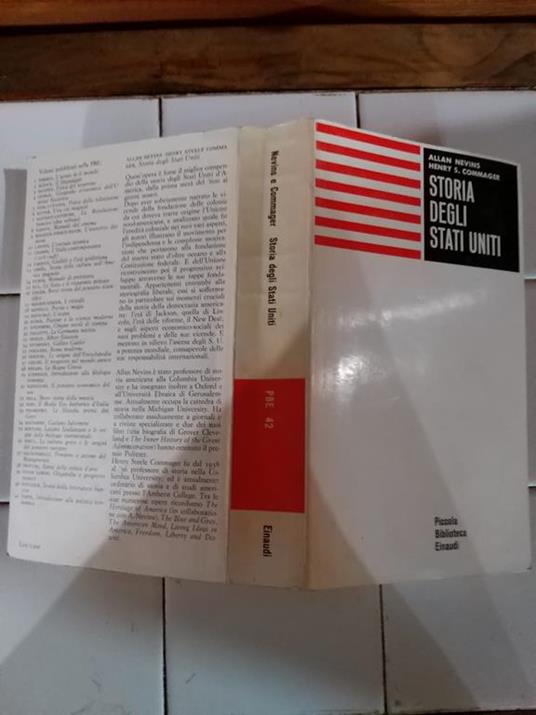Storia degli stati uniti - Allan Nevins - copertina