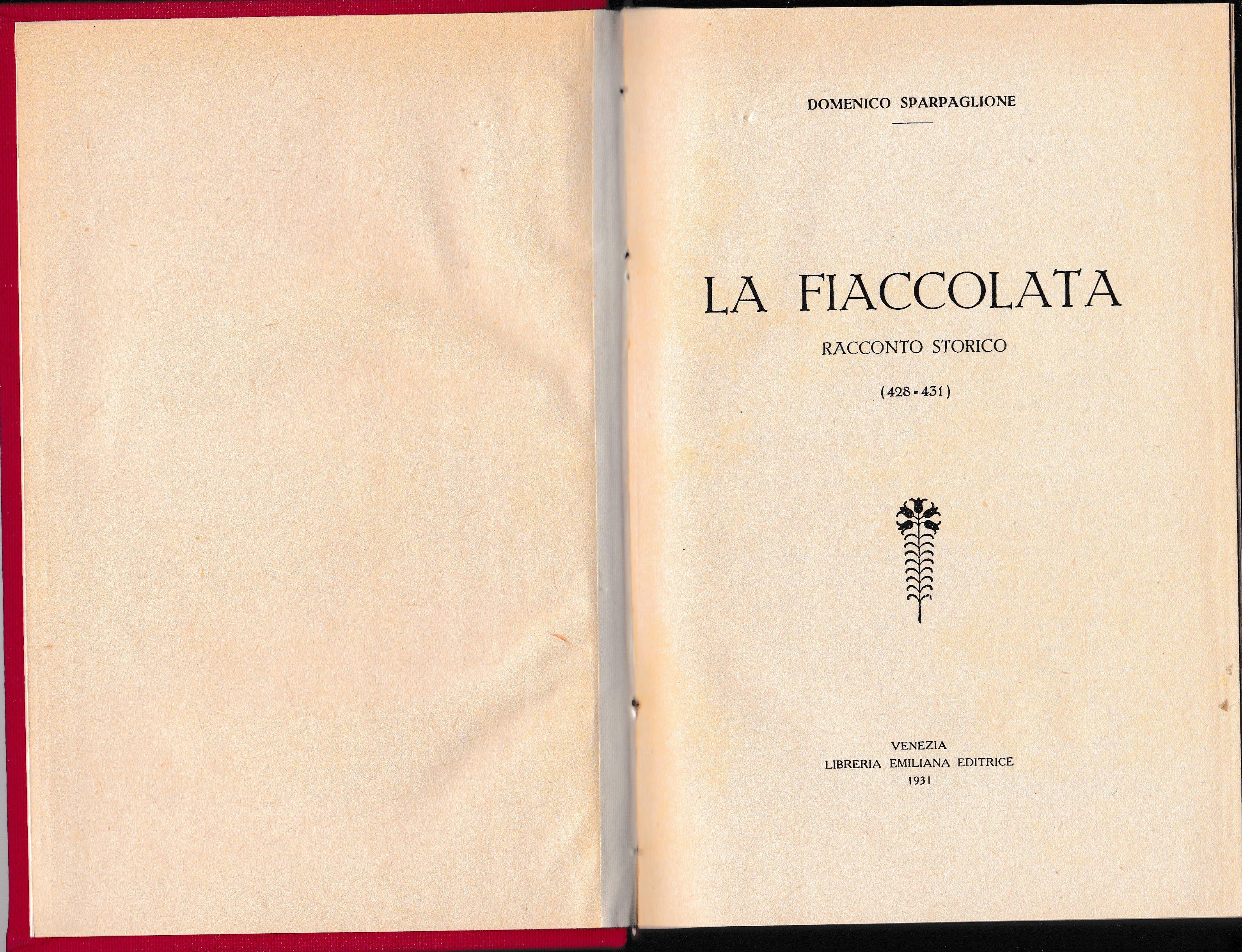 La fiaccolata. Racconto storico (428-431)