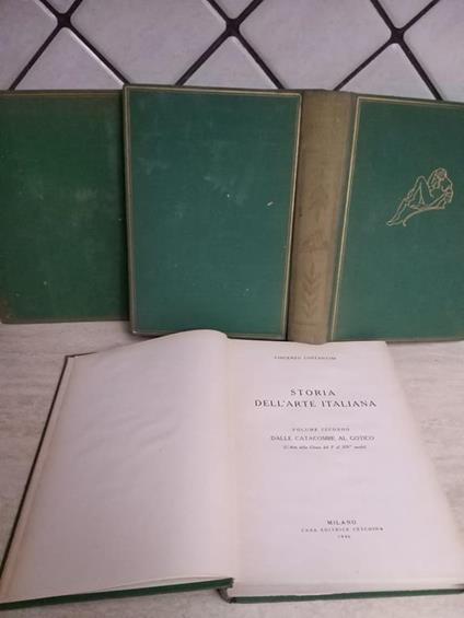 Storia dell'arte italiana - Vincenzo Costantini - copertina
