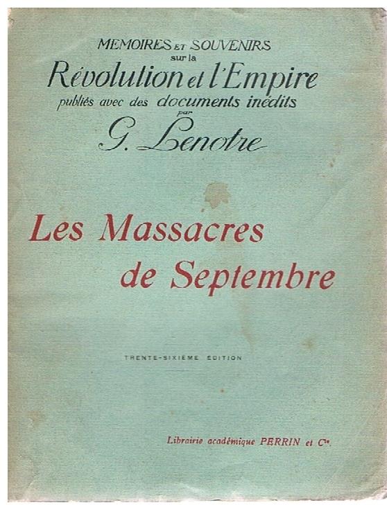 Le massacre de septembre