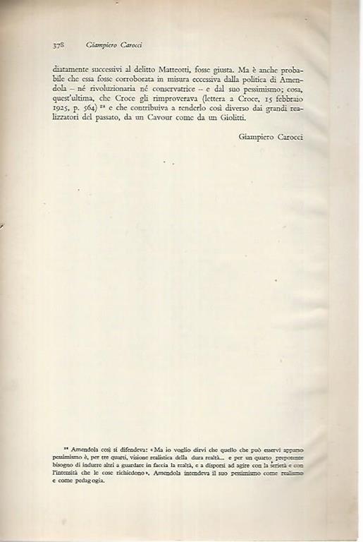 Estratto da studi storici a.II,n.2 aprile-giugno 1961 - copertina