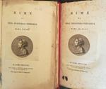 Rime di Mess. Francesco Petrarca. I. II