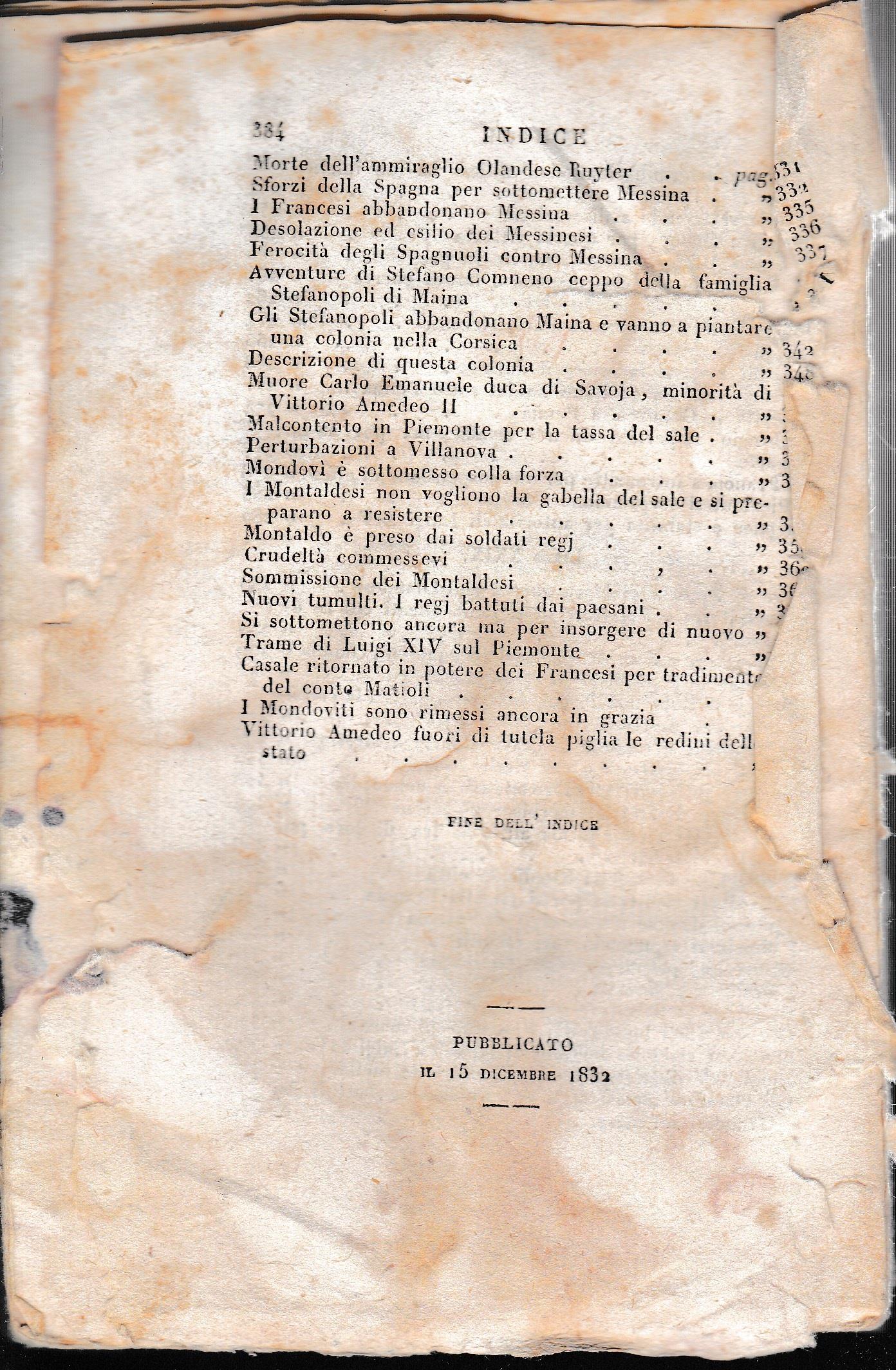 Storia d'Italia continuata da quella del Guicciardini sino al 1789. Tomo VII
