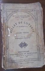 Un Billet De Loterie. Le Numero 9672
