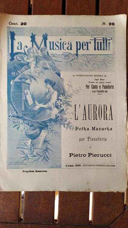 L' Aurora Polka Mazurka - Pietro Pierucci - copertina