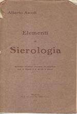 Elementi di sierologia