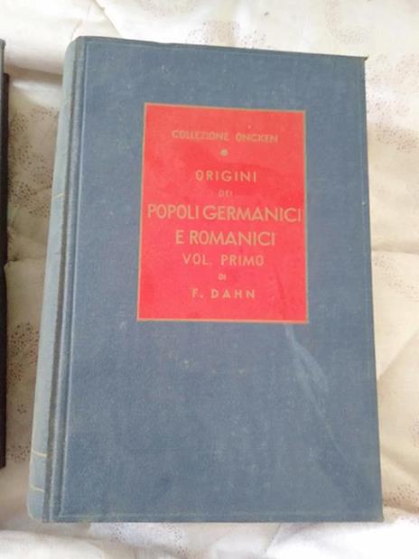 Origini dei popoli germanici e romanici vol.1-2-3 - Dahn Felix - copertina