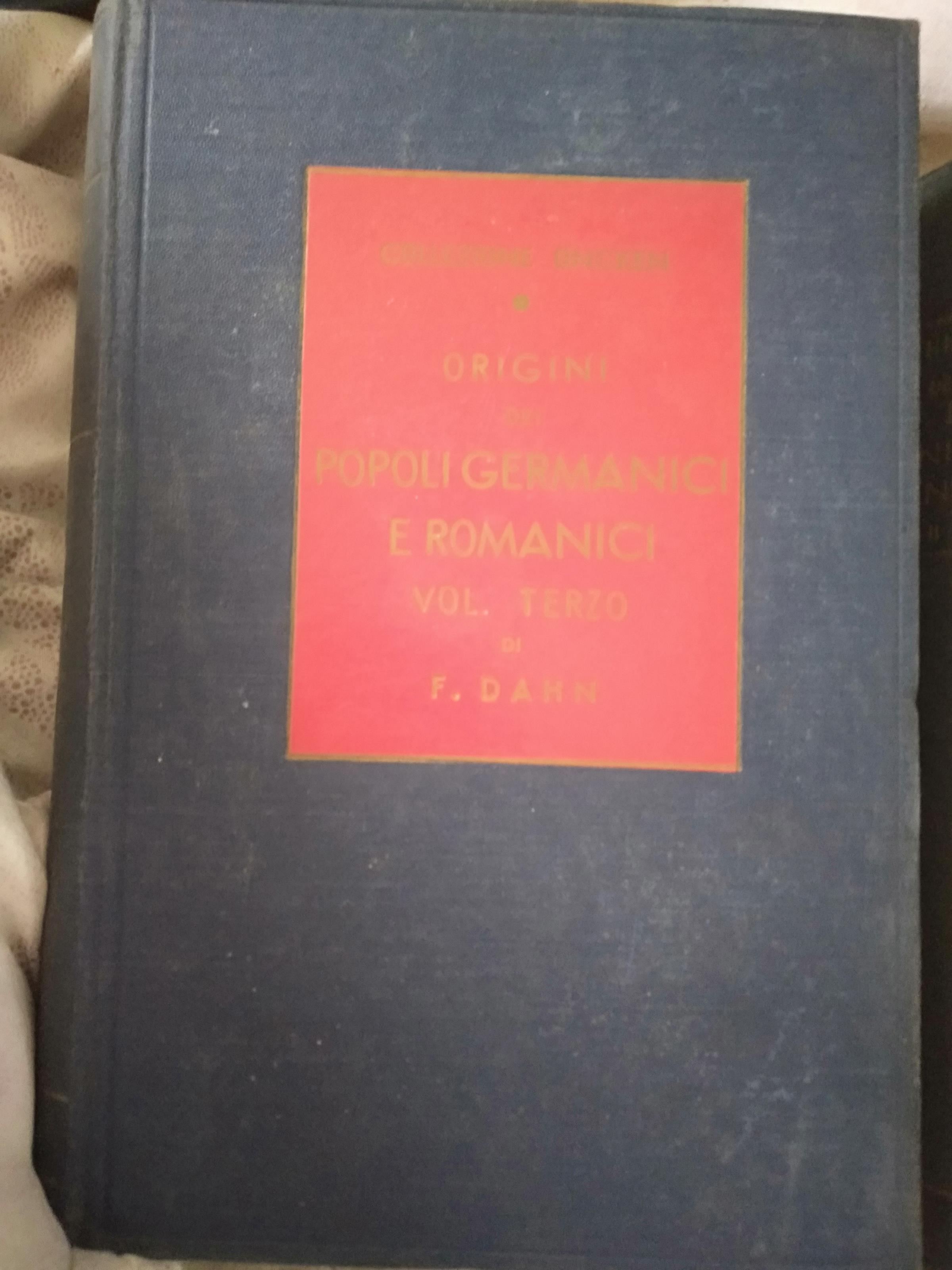 Origini dei popoli germanici e romanici vol.1-2-3