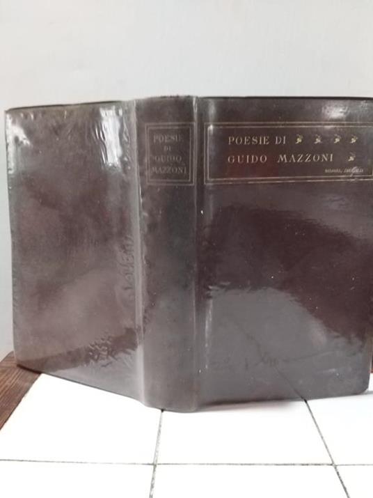 Poesie - Guido Mazzoni - copertina