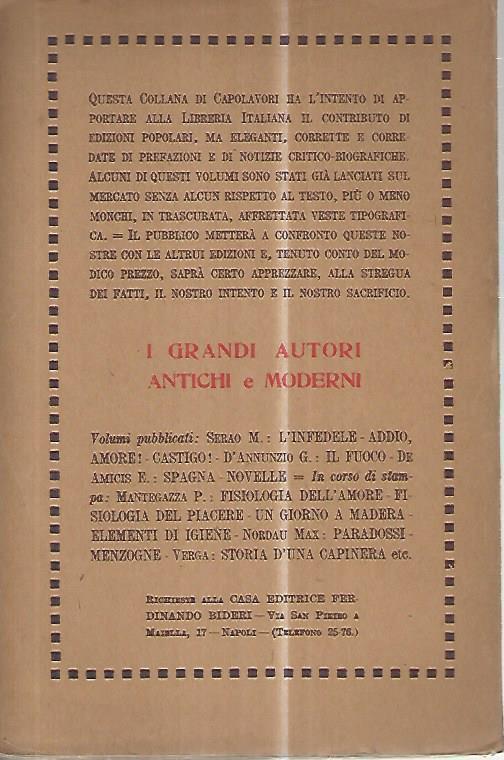 Il fuoco - Gabriele D'Annunzio - 2