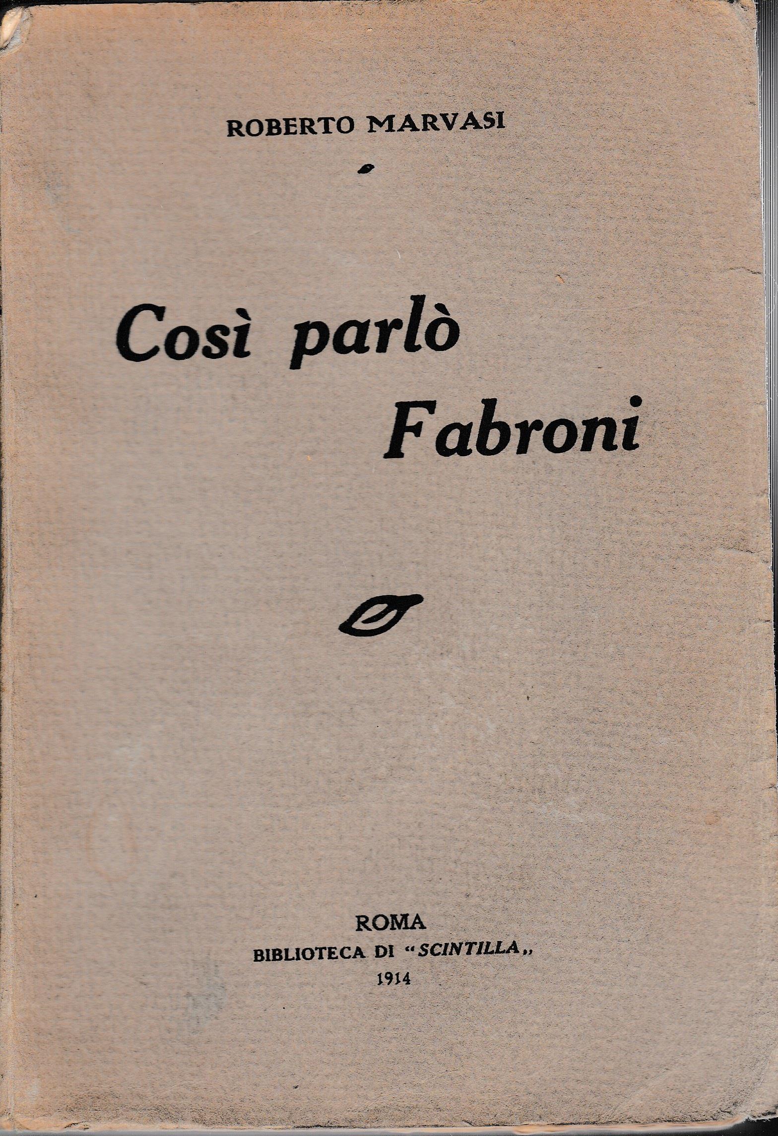 Così parlò Fabroni