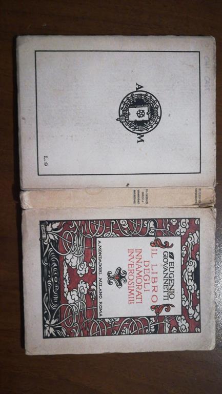 Il libro degli innamorati inverosimili - Giovannetti - copertina