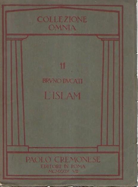L' islam - Bruno Ducati - copertina