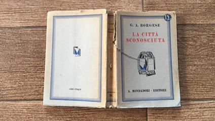 La città sconosciuta - Giuseppe A. Borgese - copertina