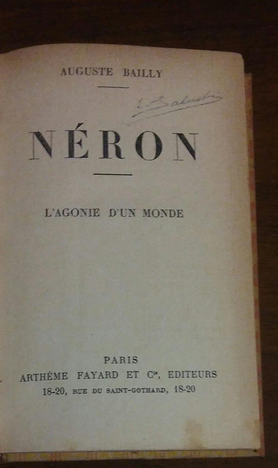 Neron L'Agonie D'Un Monde