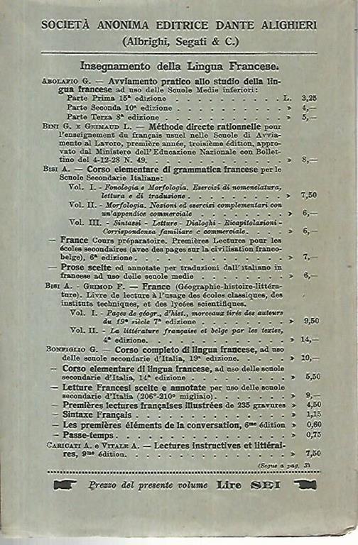 Manuale di corrispondenza e conversazione commerciale francese ad uso delle scuole e dei privati - Romeo Lovera - 2