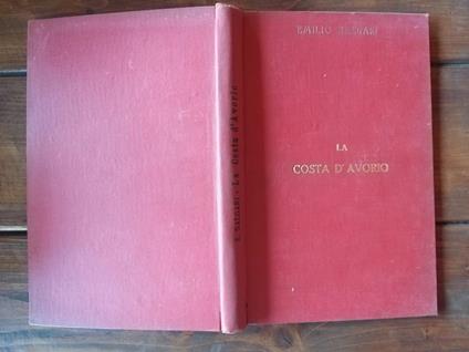 La costa d'avorio - Emilio Salgari - copertina